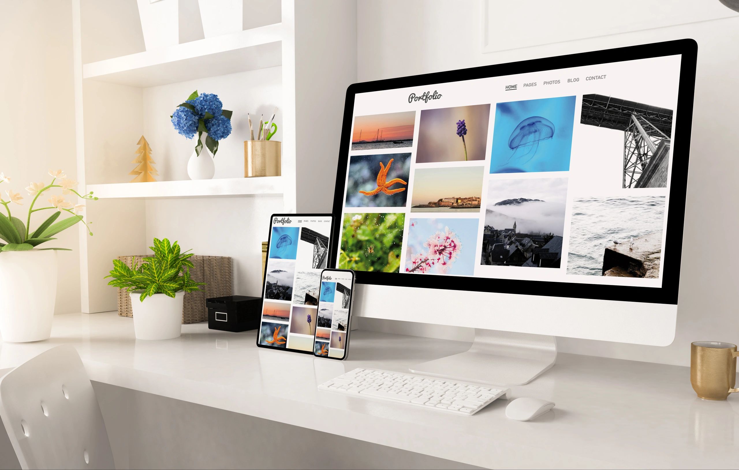 modern portfolio project showcase