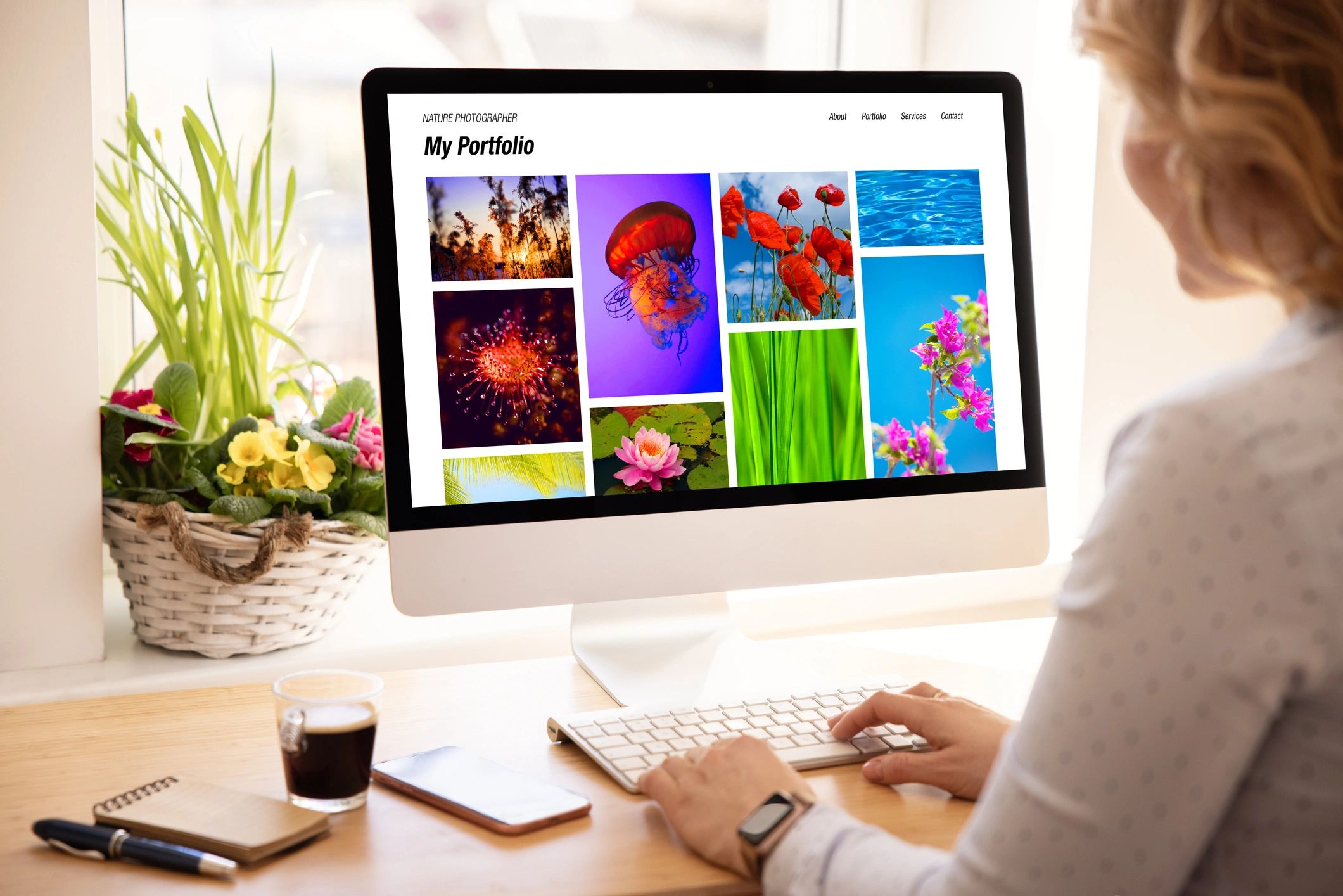 modern portfolio project showcase